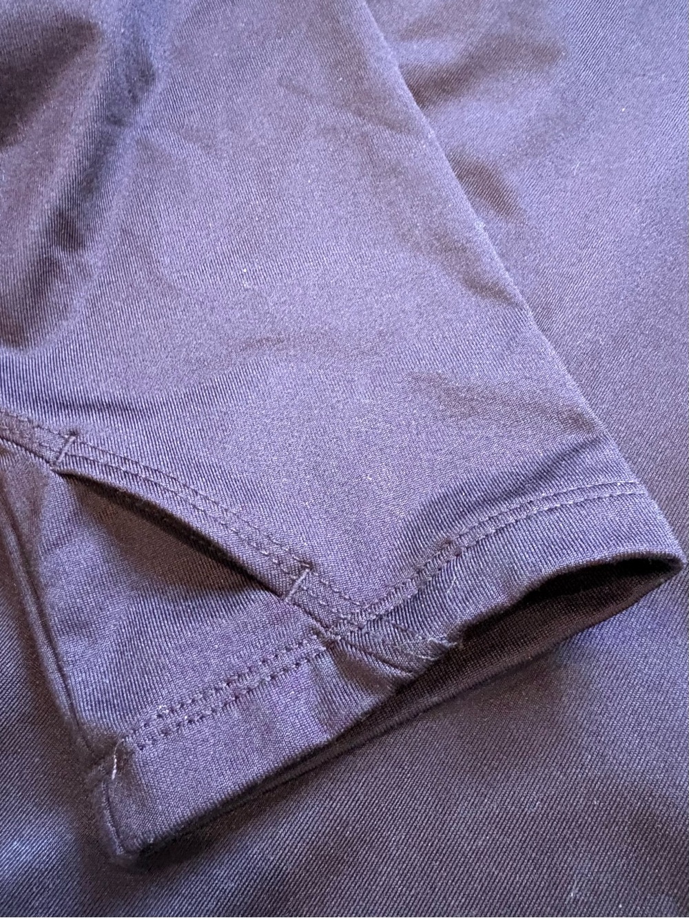 Adidas Golf Fleece Lined Quarter Zip Pullover Thumbholes Womens XL Purple - Picture 6 of 9